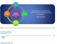 Tablet Screenshot of insights-qualitativos.com